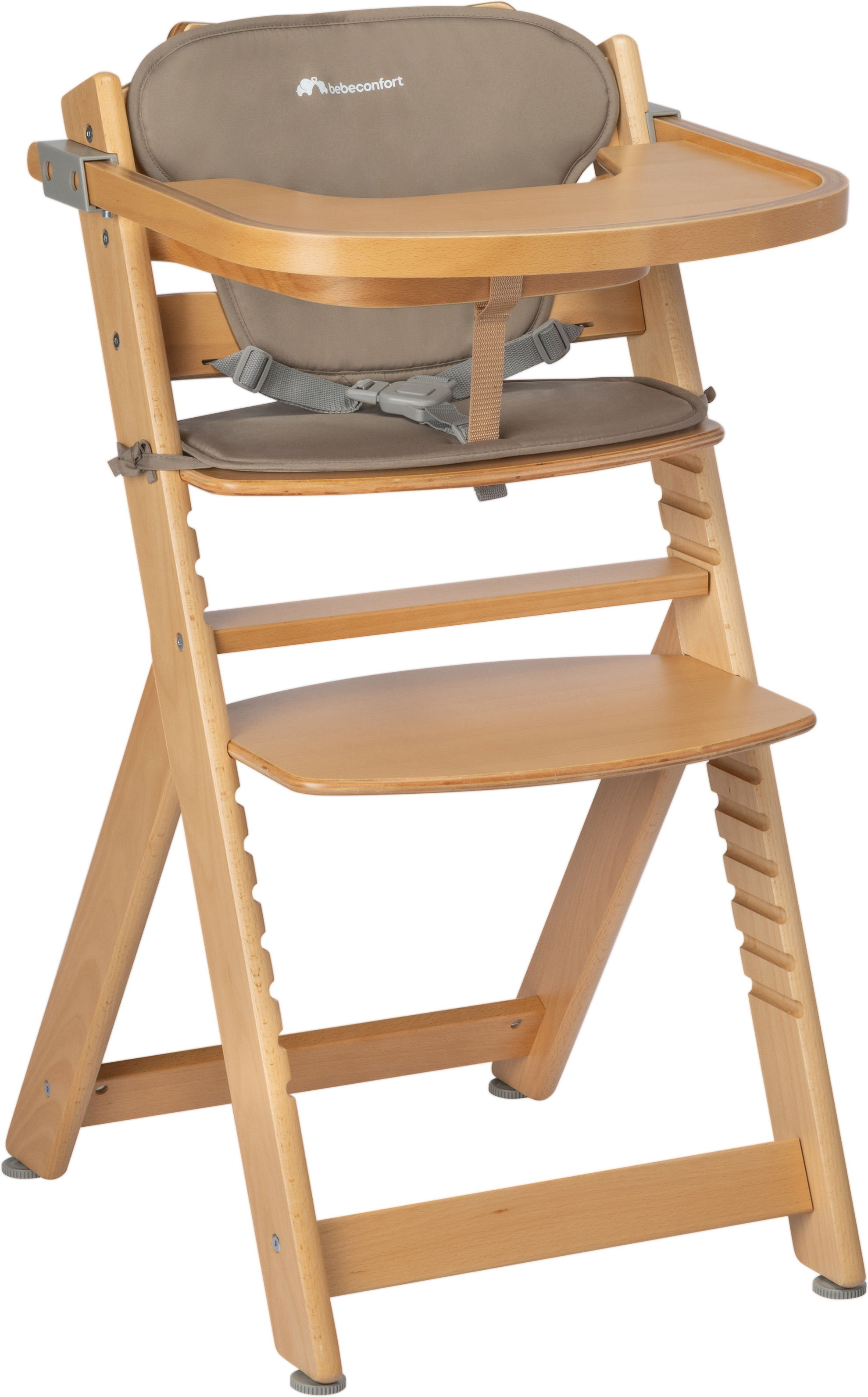 Стульчик для кормления с вкладышем BEBE CONFORT Timba Natural Wood/Beige (2771014210) фото 
