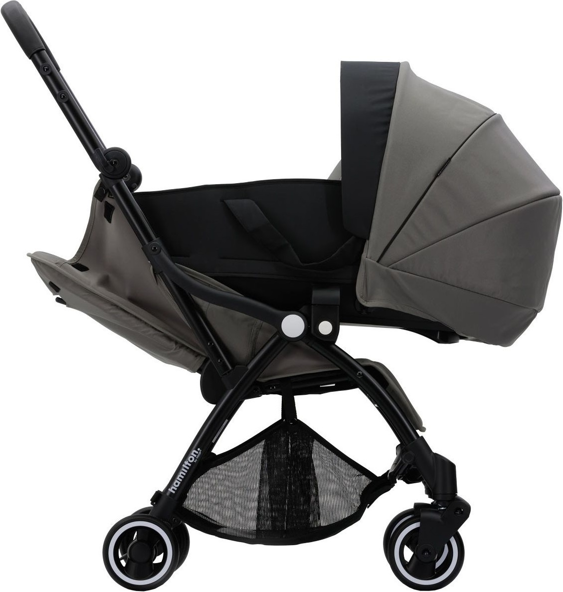Люлька до коляски Hamilton by Yoop S1/X1 Grey (8719925240423)фото