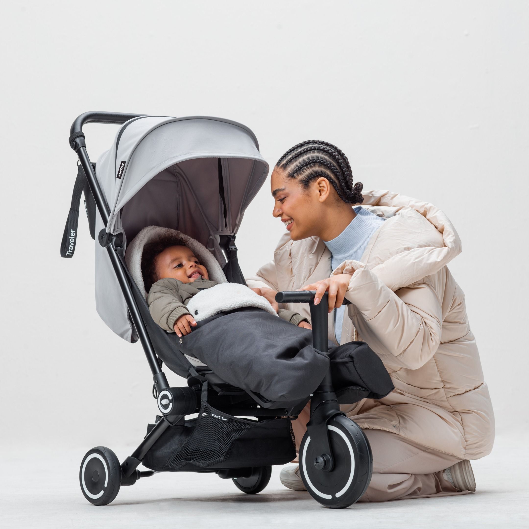 Спальний мішок до коляски-велосипеда smarTrike Traveler (5900905)фото4