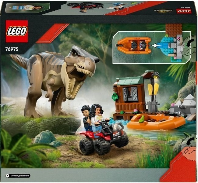 LEGO 76975 Jurassic World Втеча річкою від тиранозаврафото11