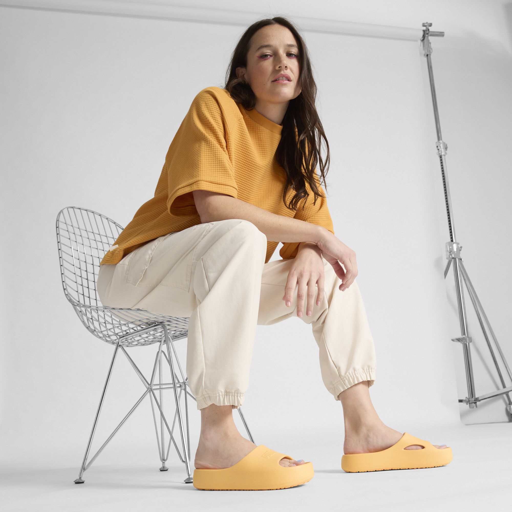 Шлепанцы женские Puma Shibusa 389082-13 37 (4 UK) оранжевые фото 8