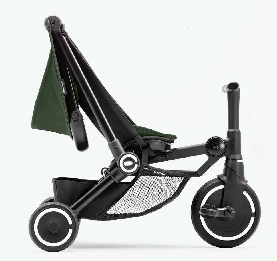 Коляска-велосипед smarTrike Traveler Olive (5900801)фото4