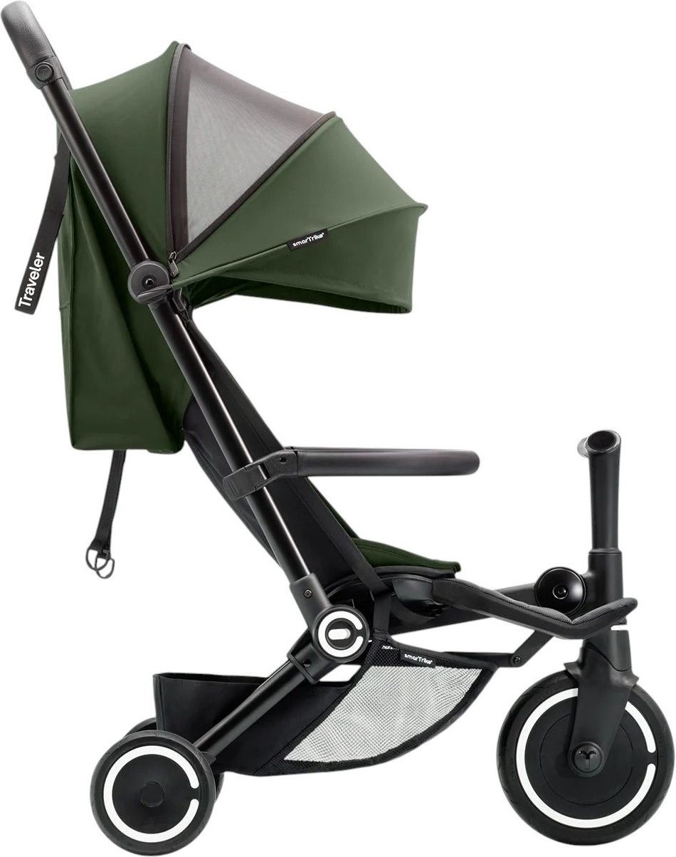 Коляска-велосипед smarTrike Traveler Olive (5900801)фото3