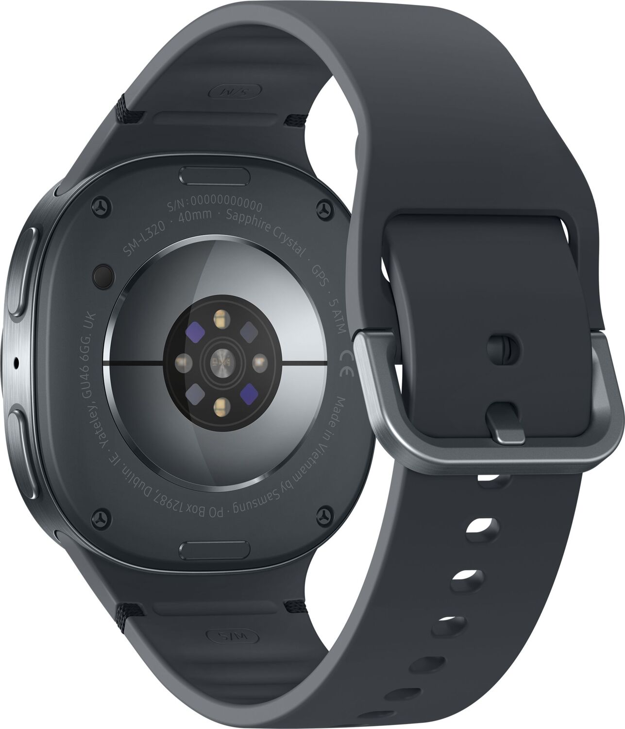 Смарт-годинник Samsung Galaxy Watch 8 40mm Graphite (SM-L320NDAASEK)фото