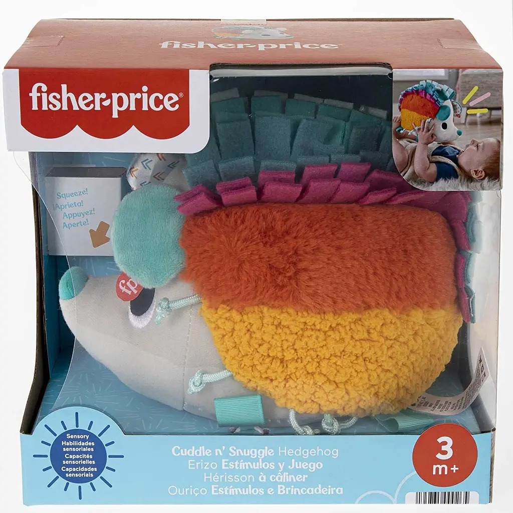 Мягкая игрушка "Цветной ежик" Fisher-Price (HBP42) фото 