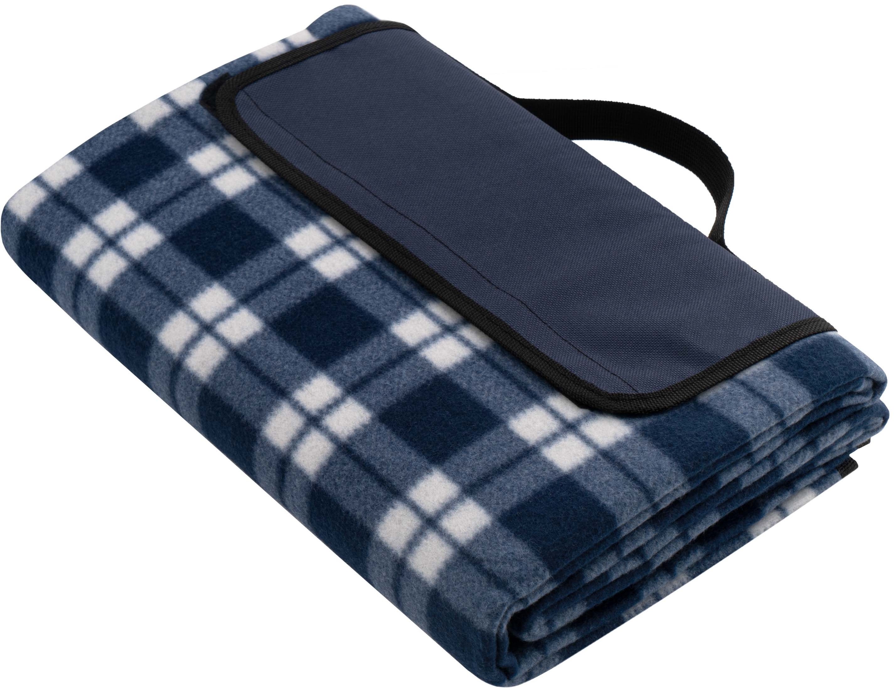 Плед ARDESTO Picnic 130х170см, 100% полиэстер, клеточка синий (ART0916BC) фото 15