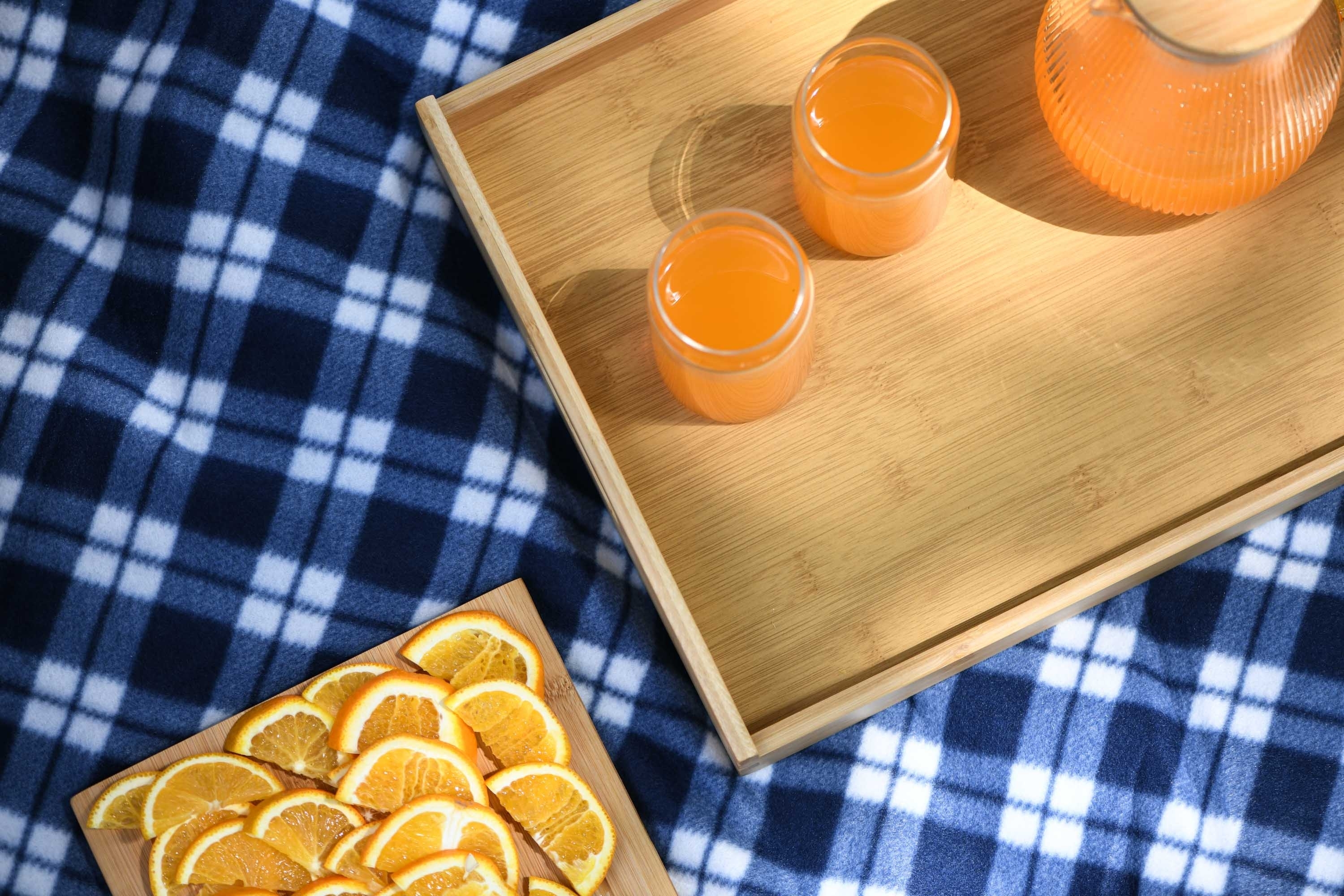 Плед ARDESTO Picnic 130х170см, 100% полиэстер, клеточка синий (ART0916BC) фото 4