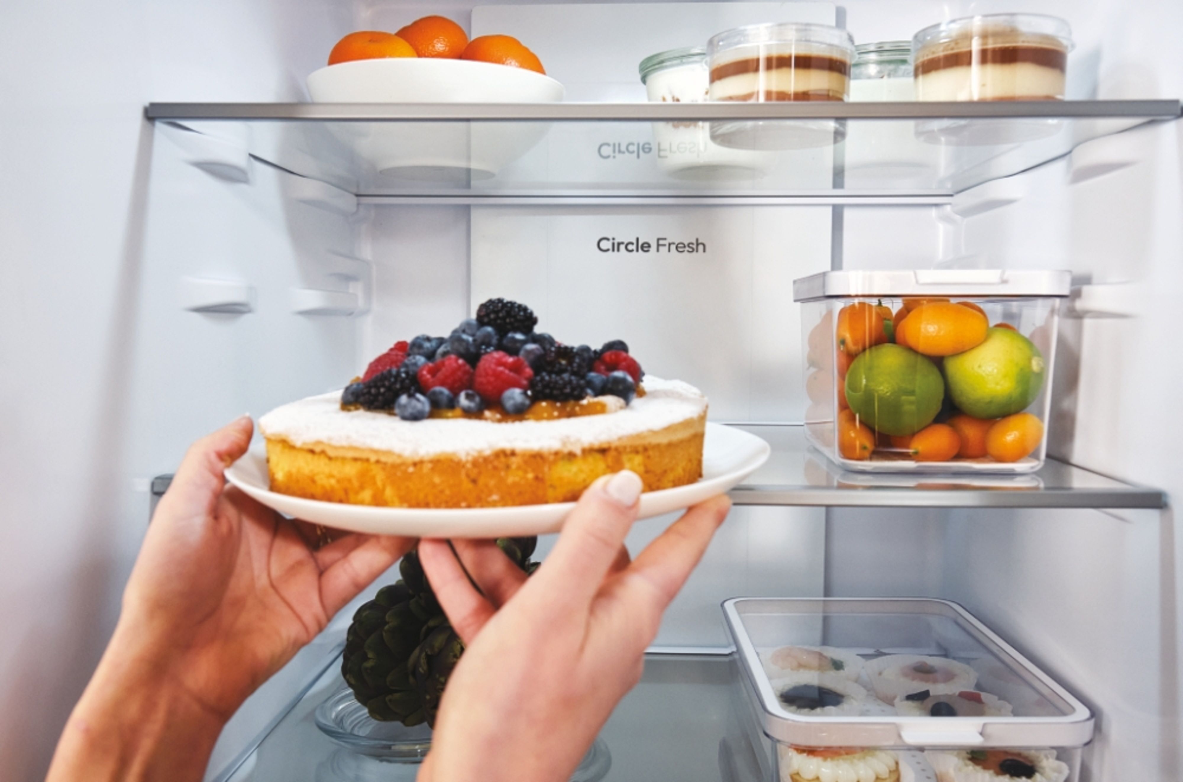 Холодильник Candy ECN2CQTEB186фото