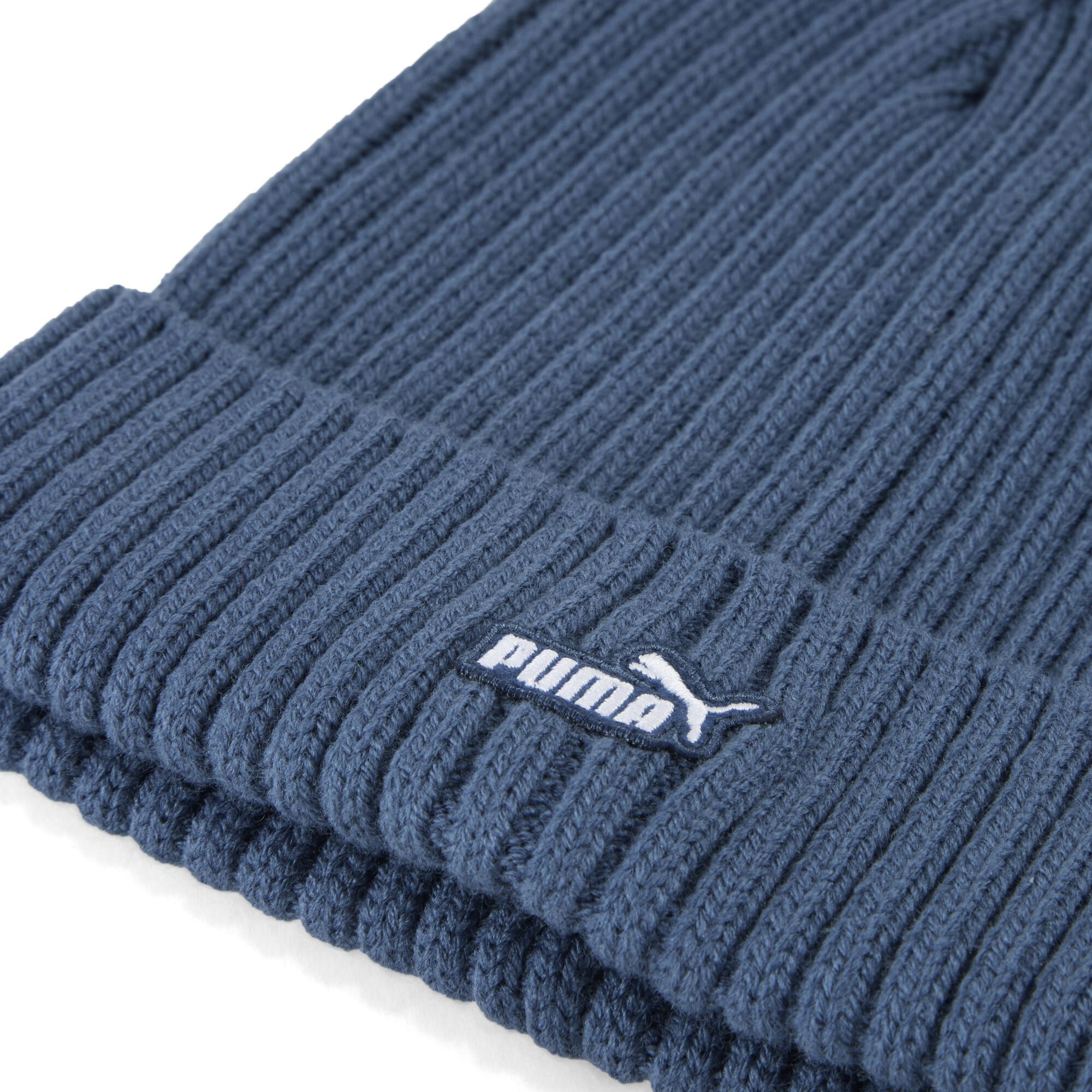 Шапка Puma Ess Patch Mid Crown Beanie 026417-02 синяфото3