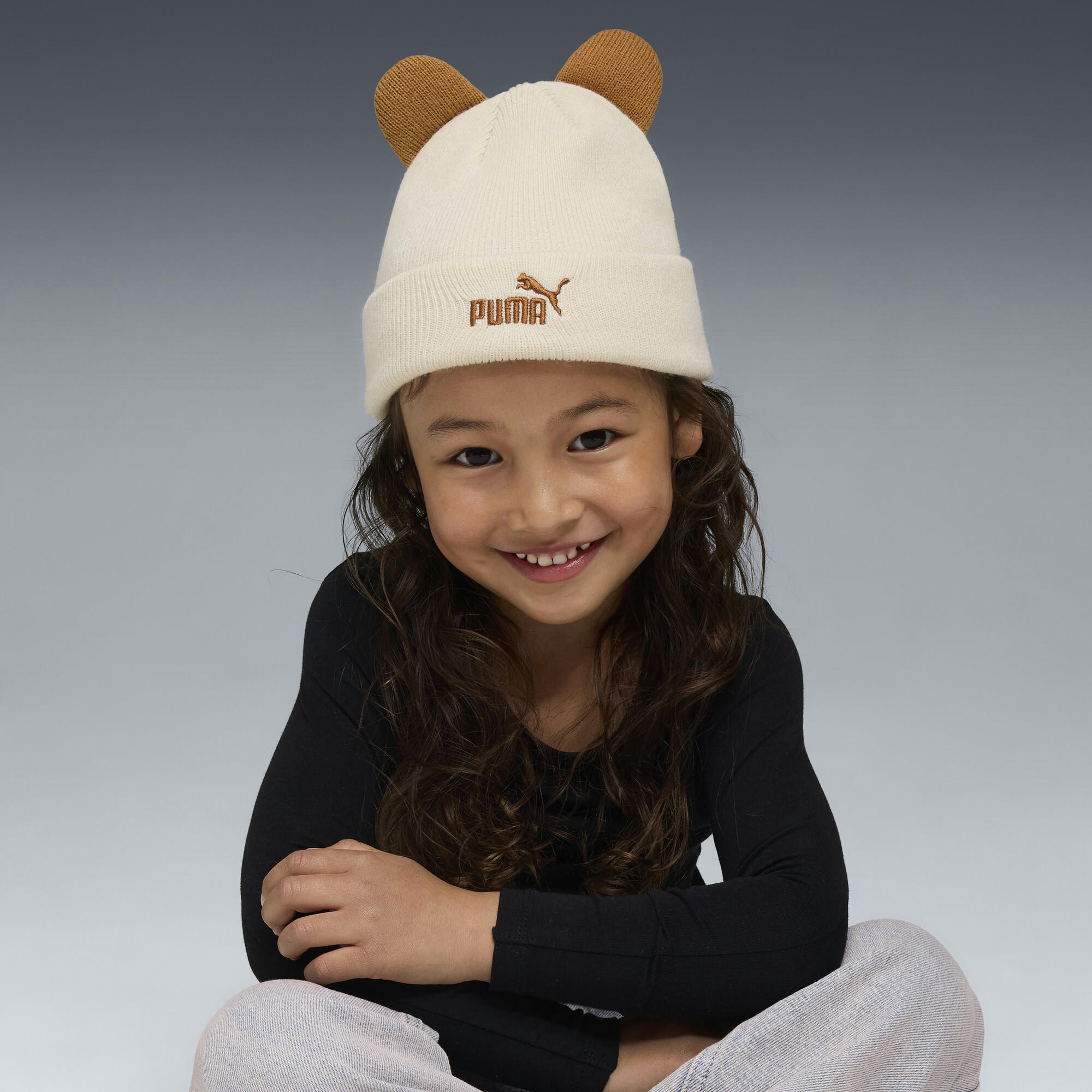 Шапка дитяча Puma Animal Mid Crown Beanie Jr 026564-01 KIDS білафото4