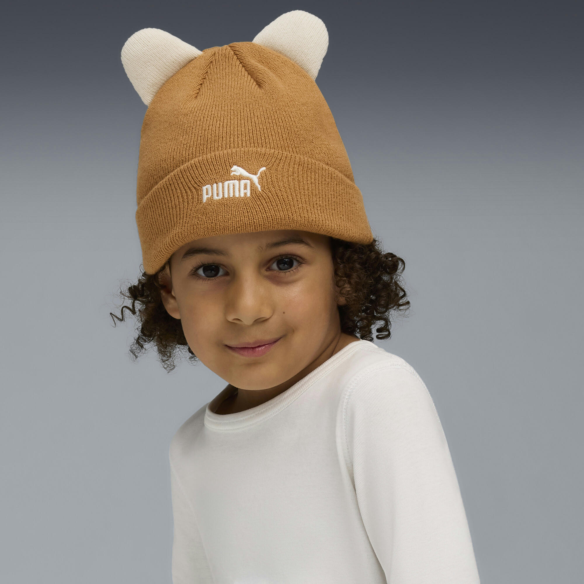 Шапка дитяча Puma Animal Mid Crown Beanie Jr 026564-02 KIDS коричневафото4