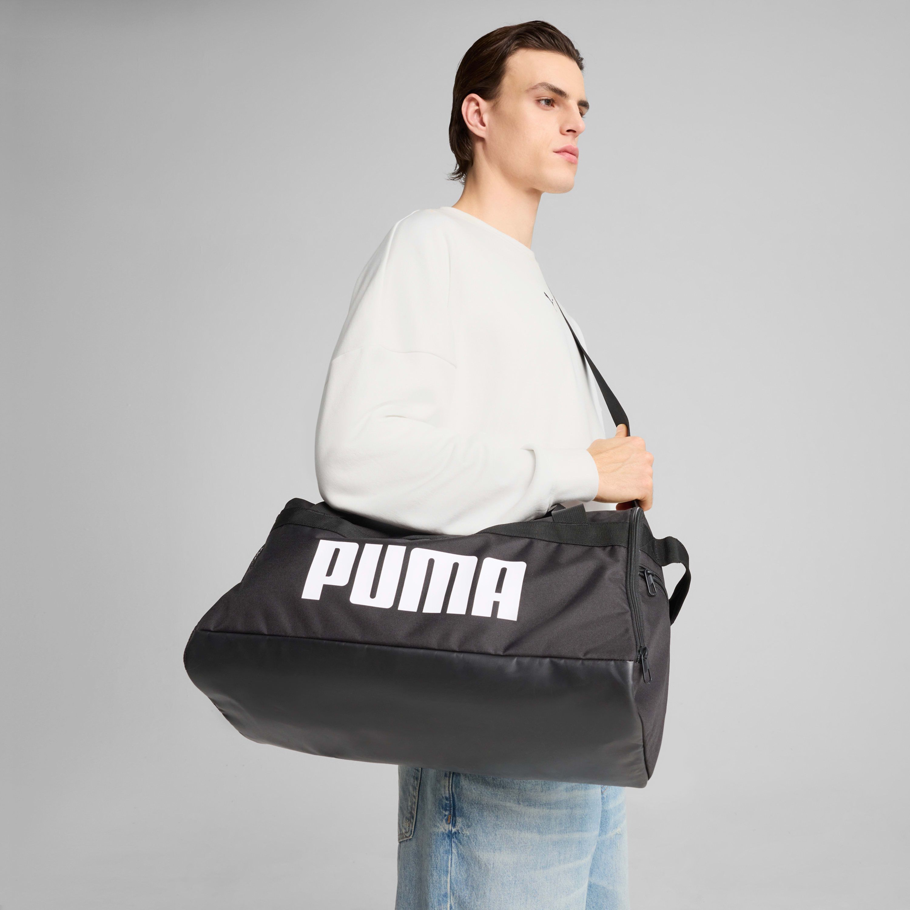 Спортивная сумка Puma Challenger Small Sports Bag 091143-01 черная фото 6