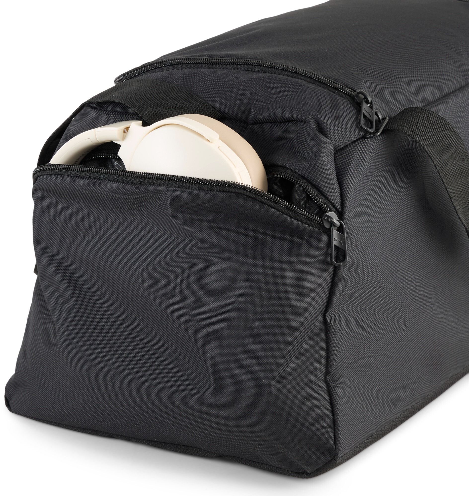 Спортивная сумка Puma Fundamental Small Sports Bag 091187-01 черная фото 4