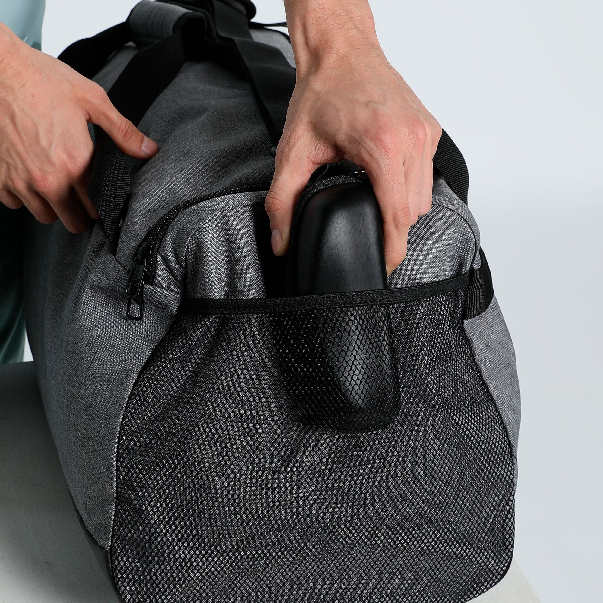 Спортивна сумка Puma Challenger Heather Medium Sports Bag 091379-01 сірафото9