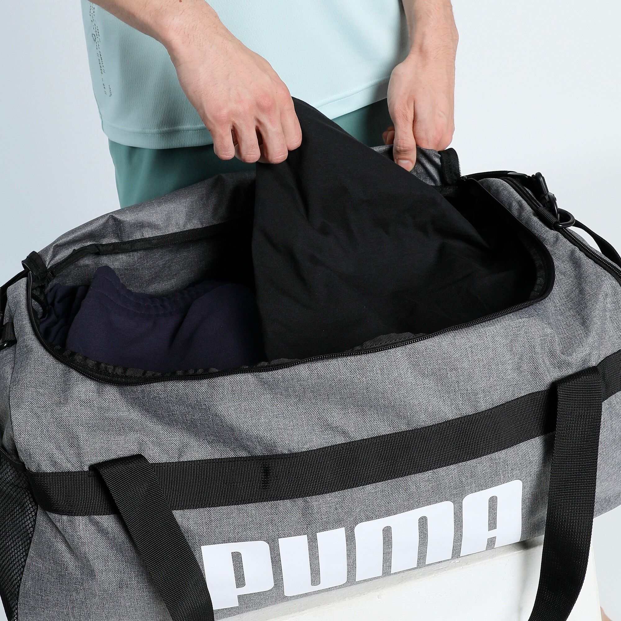 Спортивна сумка Puma Challenger Heather Medium Sports Bag 091379-01 сірафото6