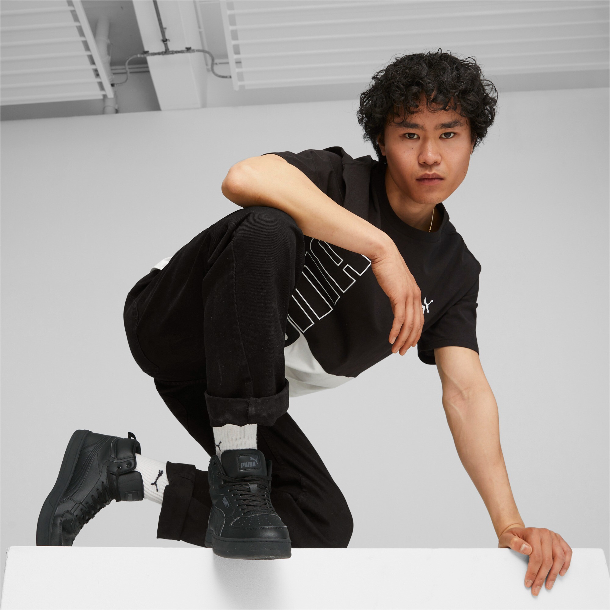 Ботинки Puma Caven 2.0 Mid 392291-01 45 (10.5 UK) черные фото 8