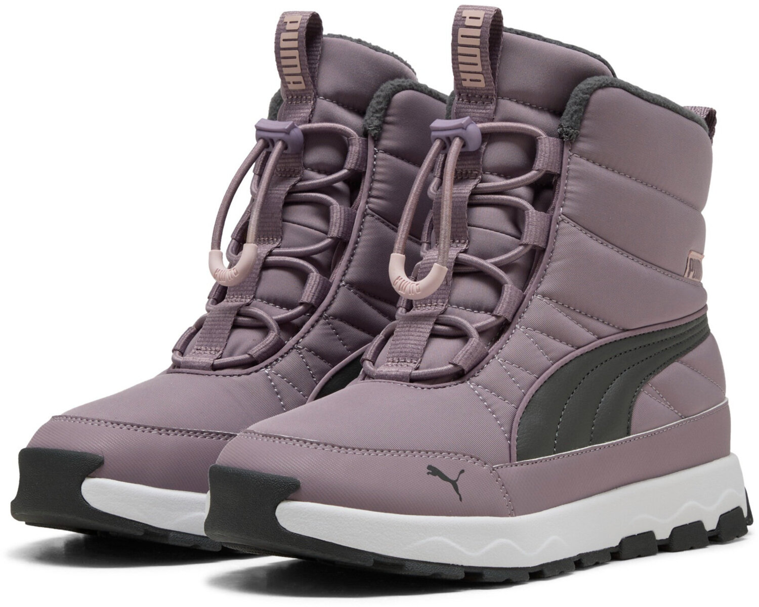 Ботинки для девочек Puma Evolve Boot Jr 392644-09 35.5 (3 UK) фиолетовые фото