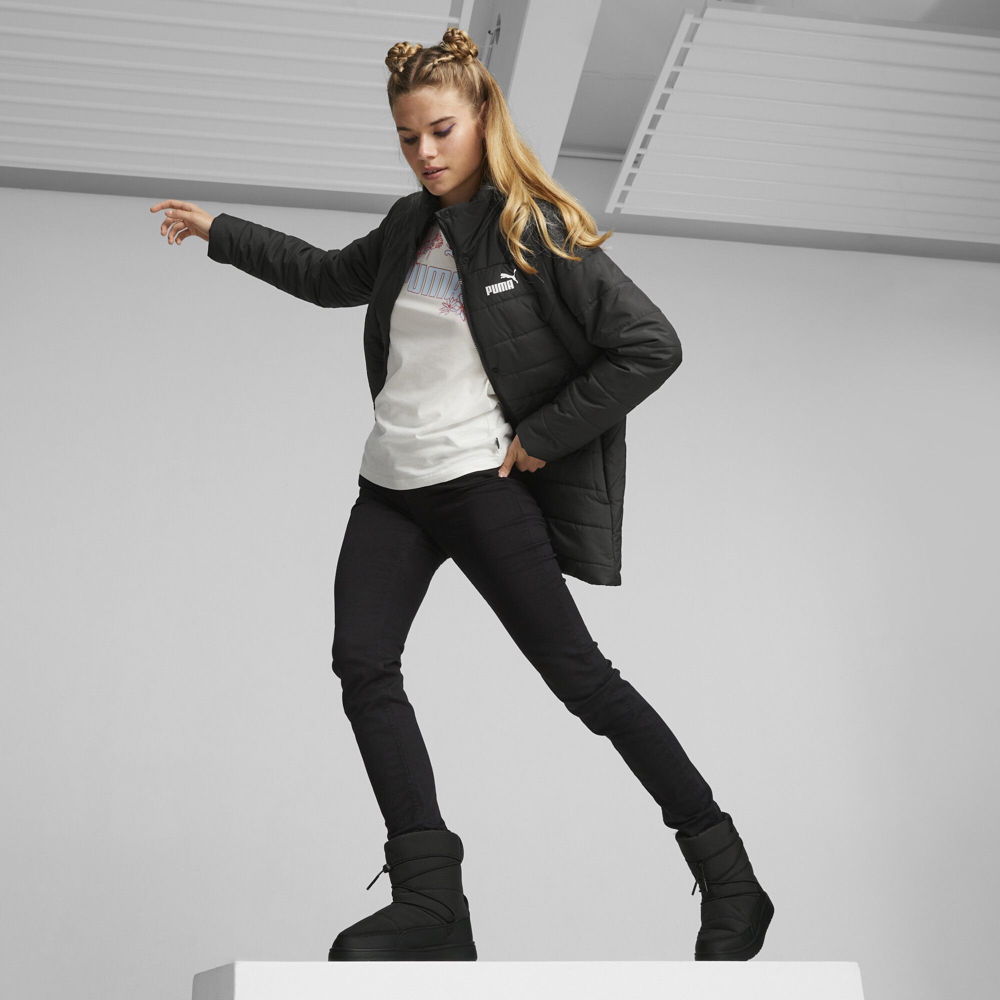 Черевики жіночі Puma Snowbae Wns 393920-01 35.5 (3 UK) чорніфото8