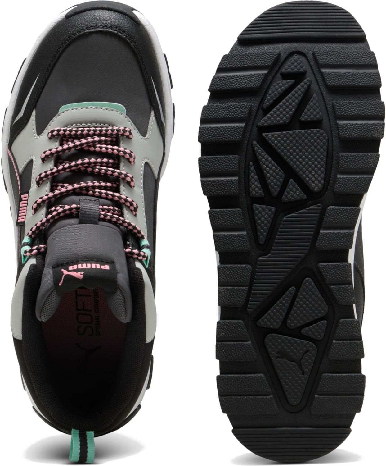 Черевики для дівчаток Puma Evolve Trail Jr 397644-09 35.5 (3 UK) сіріфото