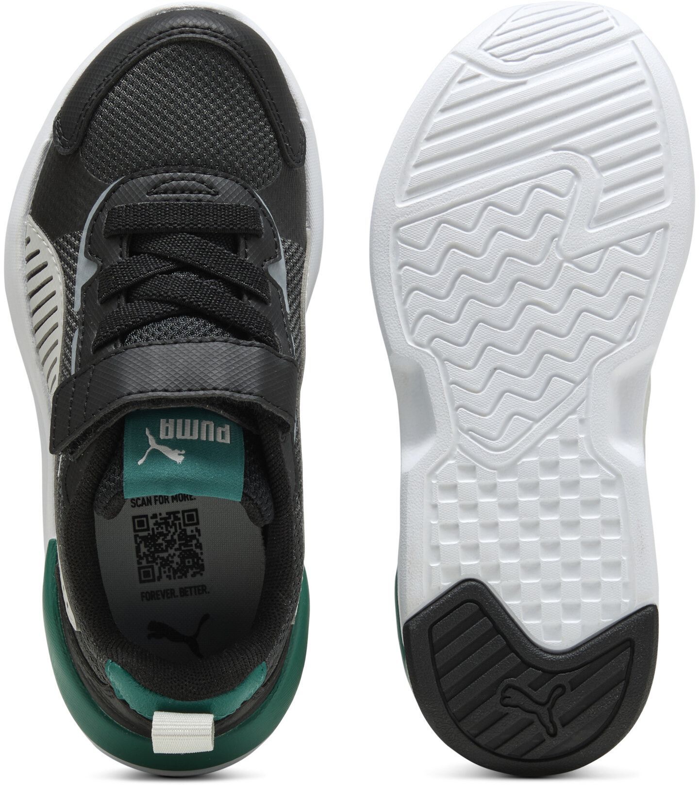 Кроссовки детские Puma X-Ray 3 LT AC+ PS 401494-05 33 (1 UK) черные фото 6