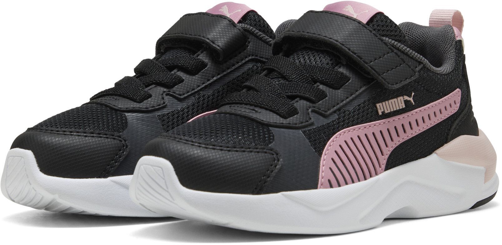 Кроссовки детские Puma X-Ray 3 LT AC+ PS 401494-07 33 (1 UK) черные фото 
