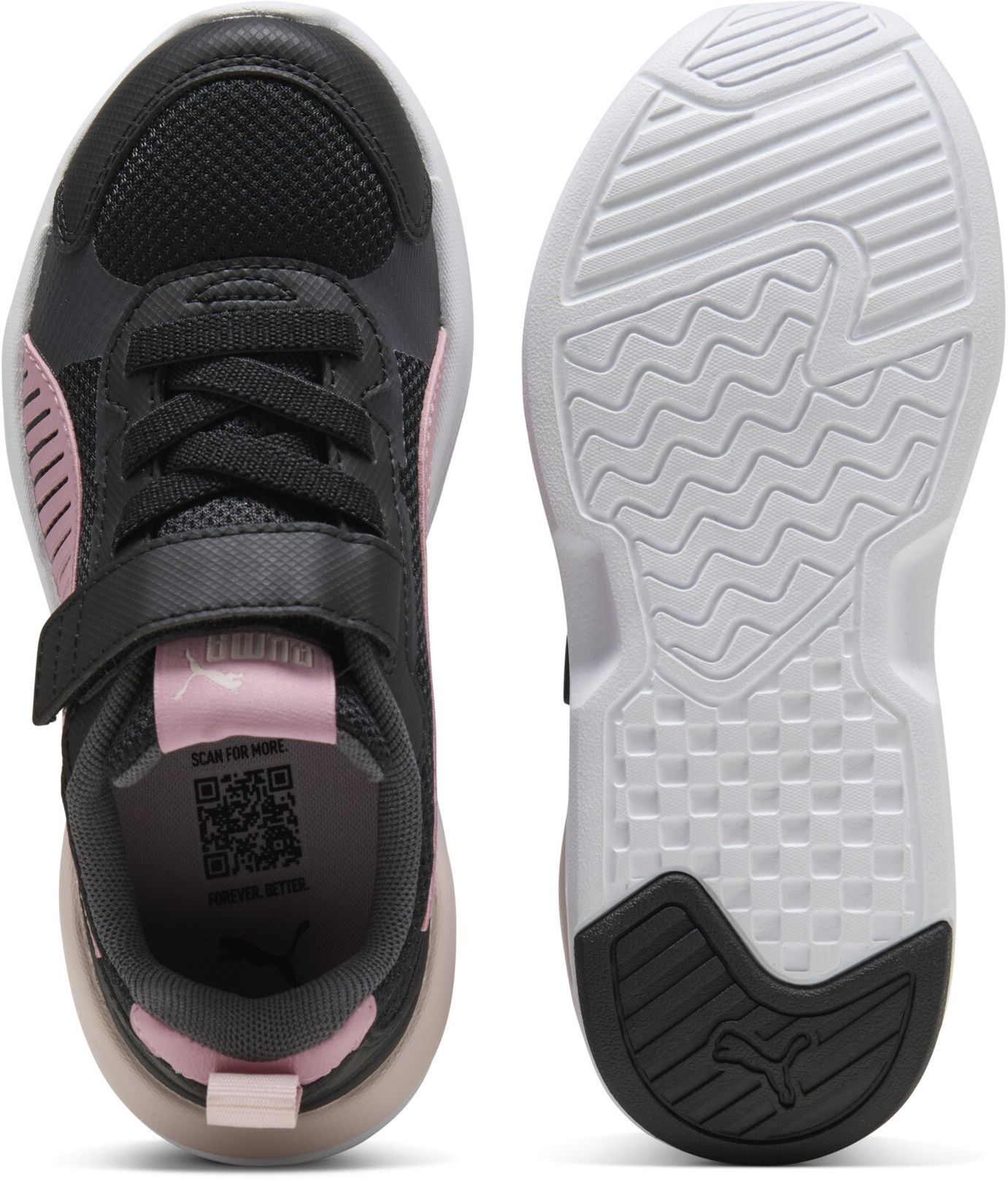 Кроссовки детские Puma X-Ray 3 LT AC+ PS 401494-07 33 (1 UK) черные фото 