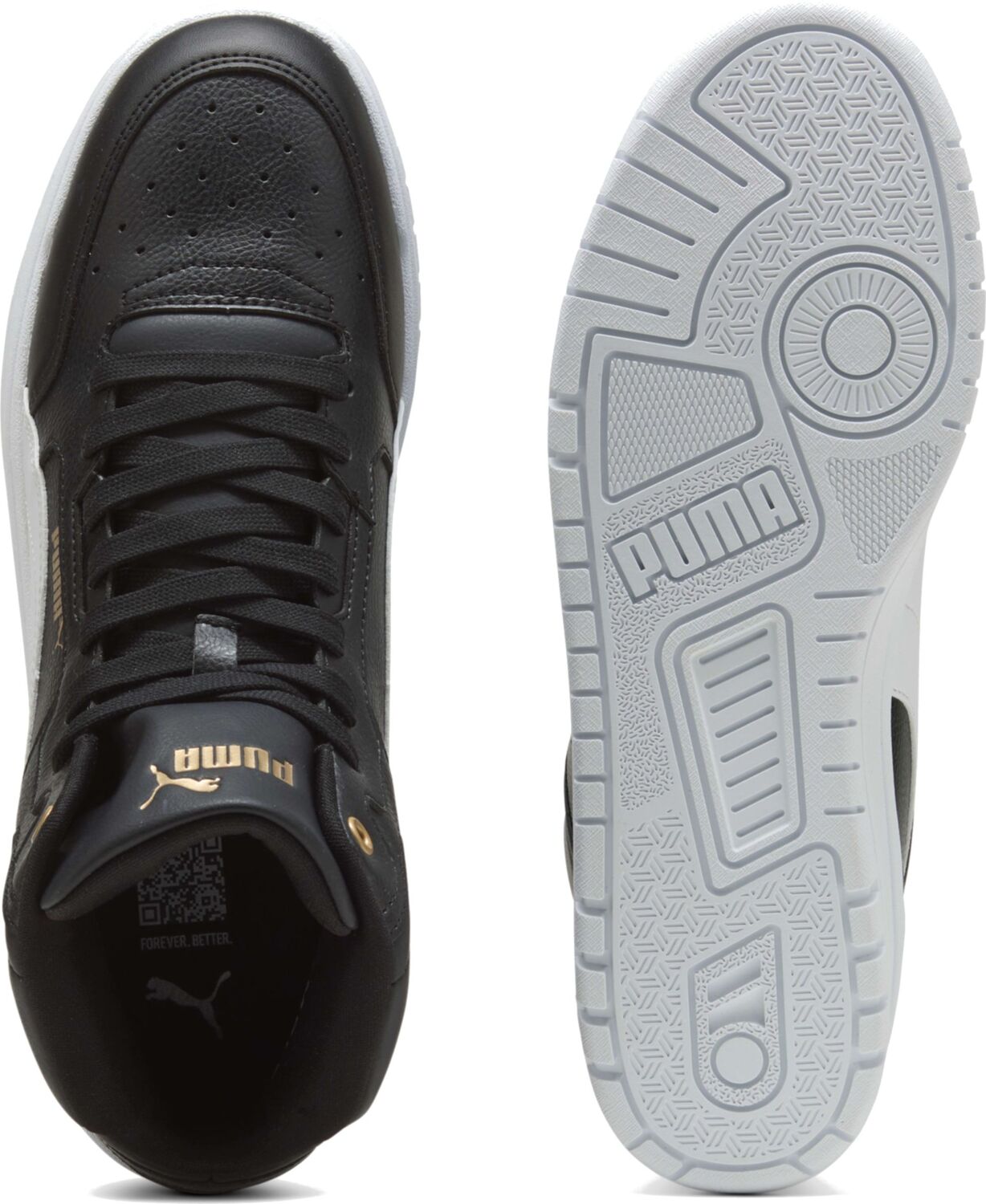 Черевики Puma Shuffle Downtown Mid 402598-04 35.5 (3 UK) чорніфото