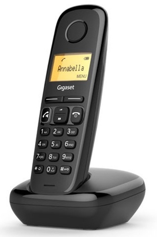 Радіотелефон DECT Gigaset A270, Black (S30852H2812R601)фото3