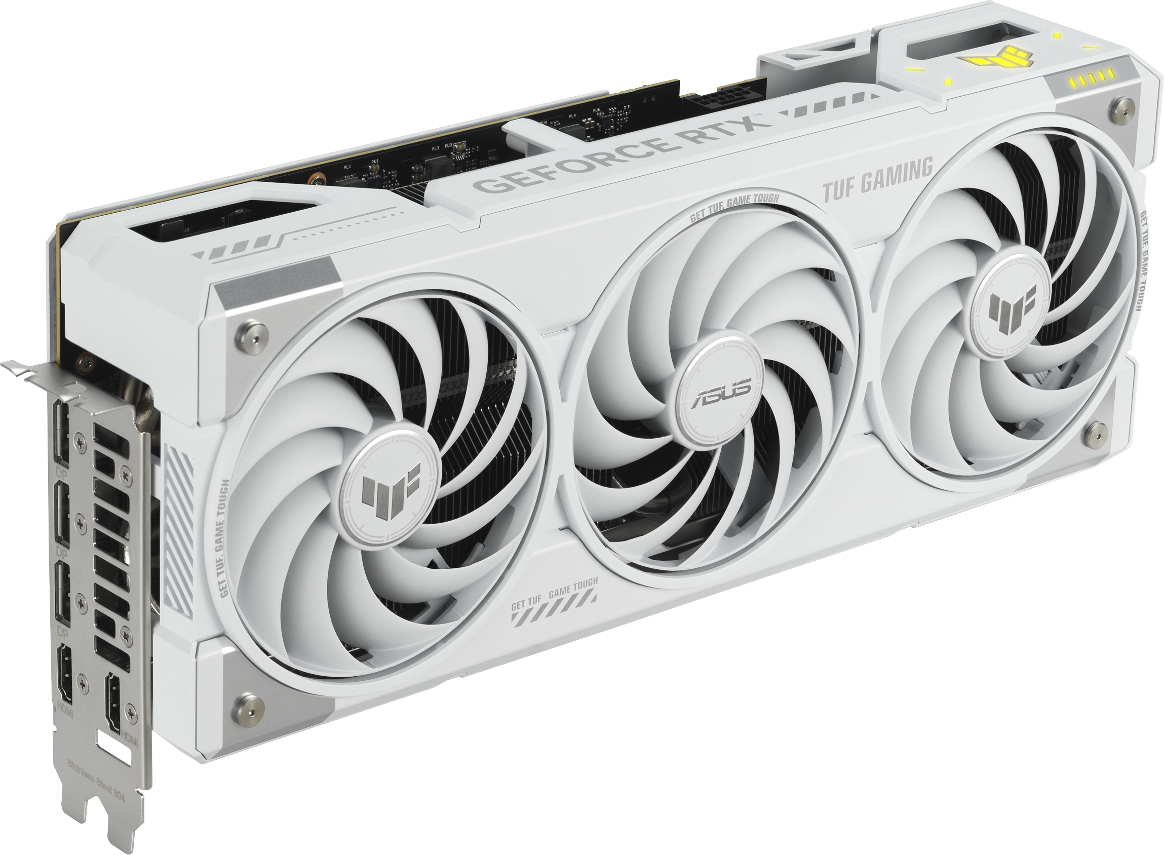 Видеокарта ASUS GeForce RTX 5070 TI 16GB GDDR7 OC TUF-RTX5070TI-O16G-WHITE-GAMING (90YV0MD3-M0NA00) фото 3