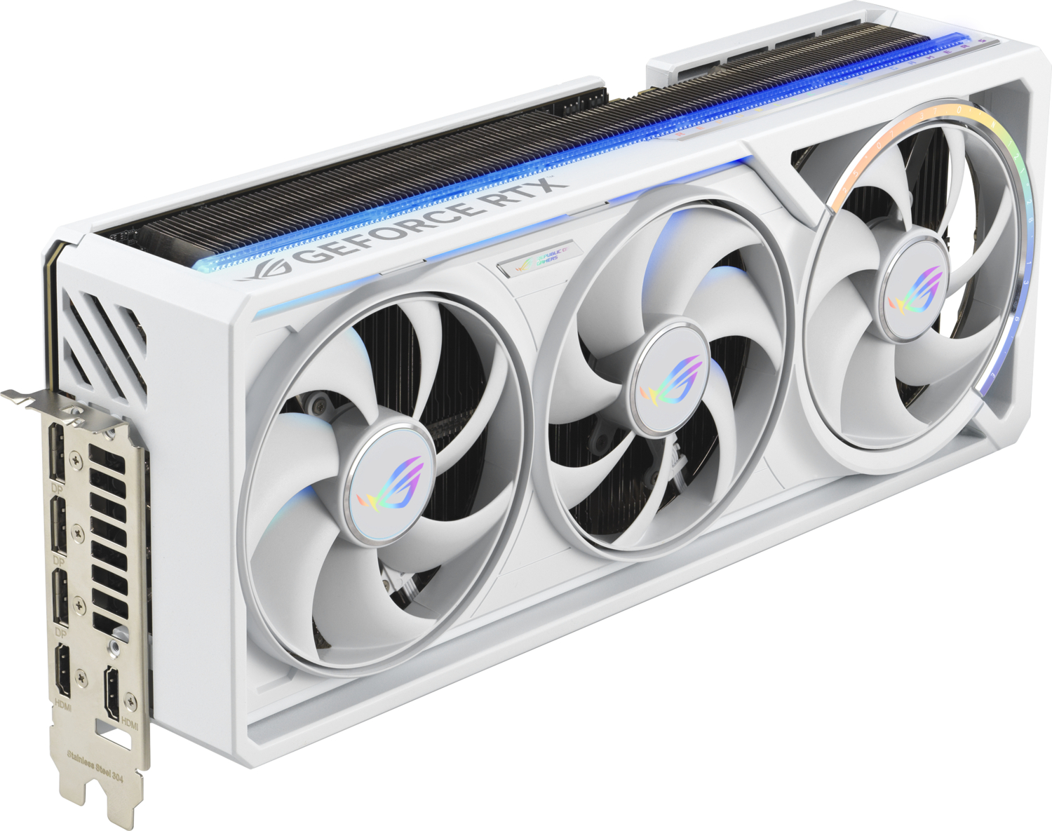 Видеокарта ASUS GeForce RTX 5080 16GB GDDR7 OC ROG-ASTRAL-RTX5080-O16G-WHITE (90YV0LV4-M0NA00) фото