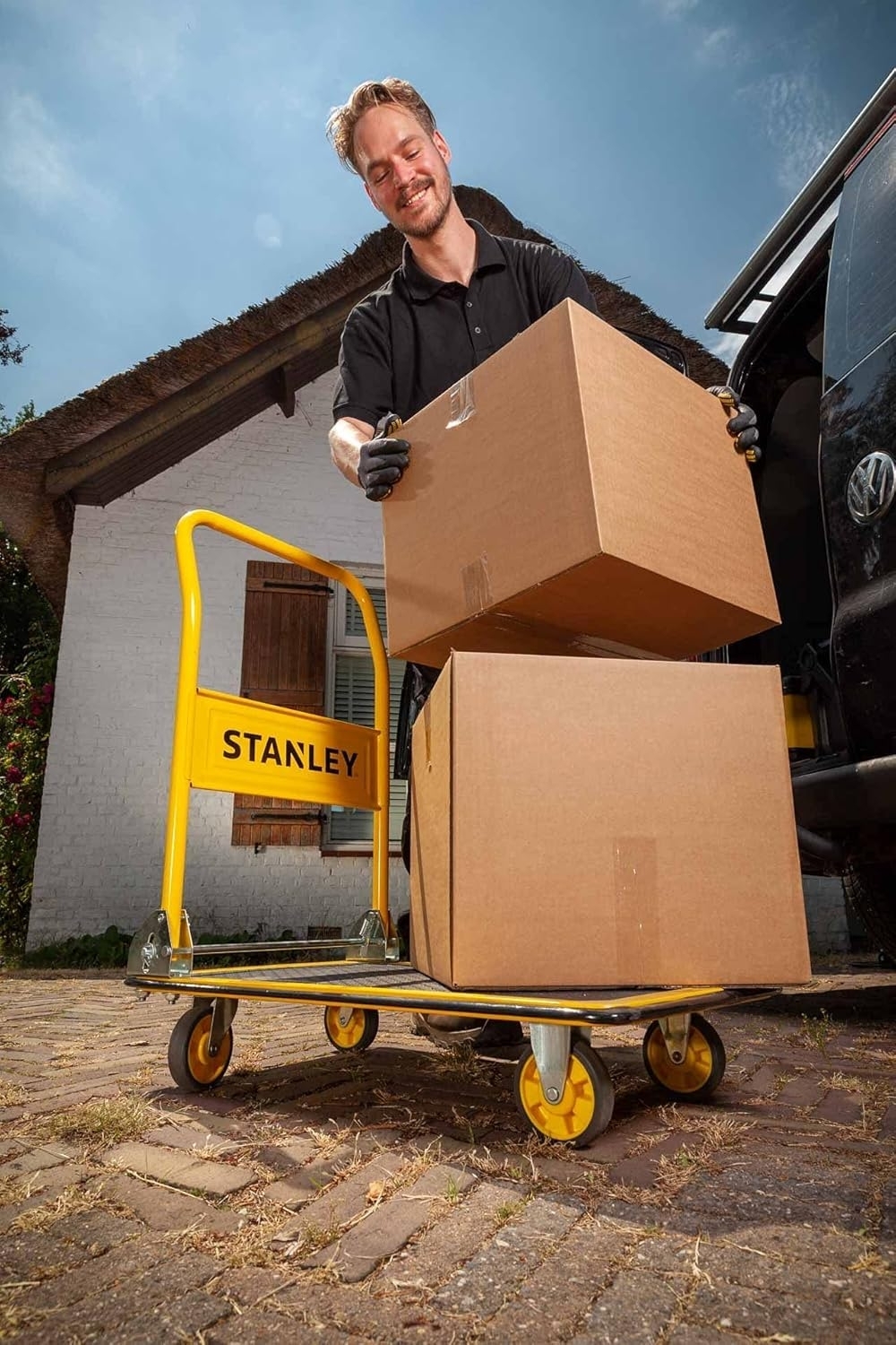 Візок вантажний Stanley платформний, до 150кг (SXWT-PC527)фото10