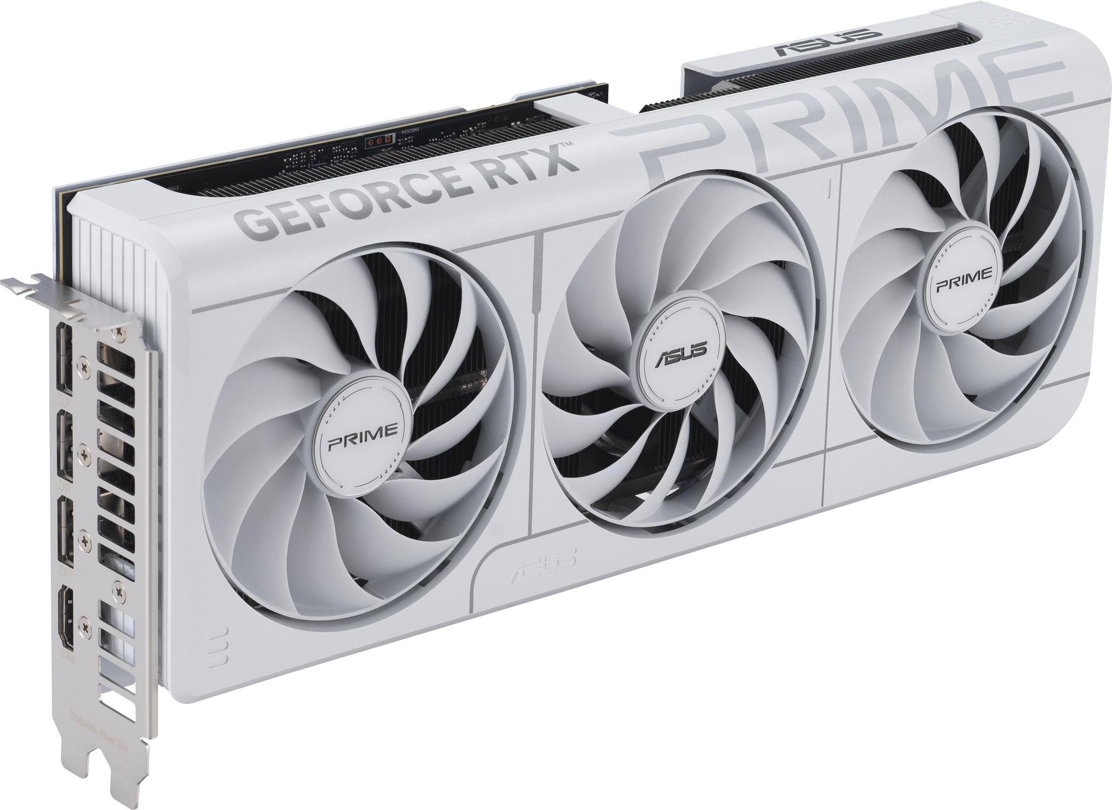 Видеокарта ASUS GeForce RTX 5070 12GB GDDR7 OC PRIME-RTX5070-O12G-WHITE (90YV0M19-M0NA00) фото 3