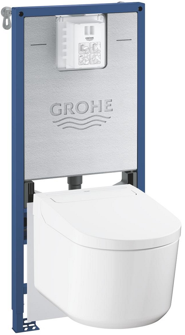 Комплект Grohe Rapid SLX унитаз/биде со скрытым монтажом 4 в 1 (36509SH0) фото 3
