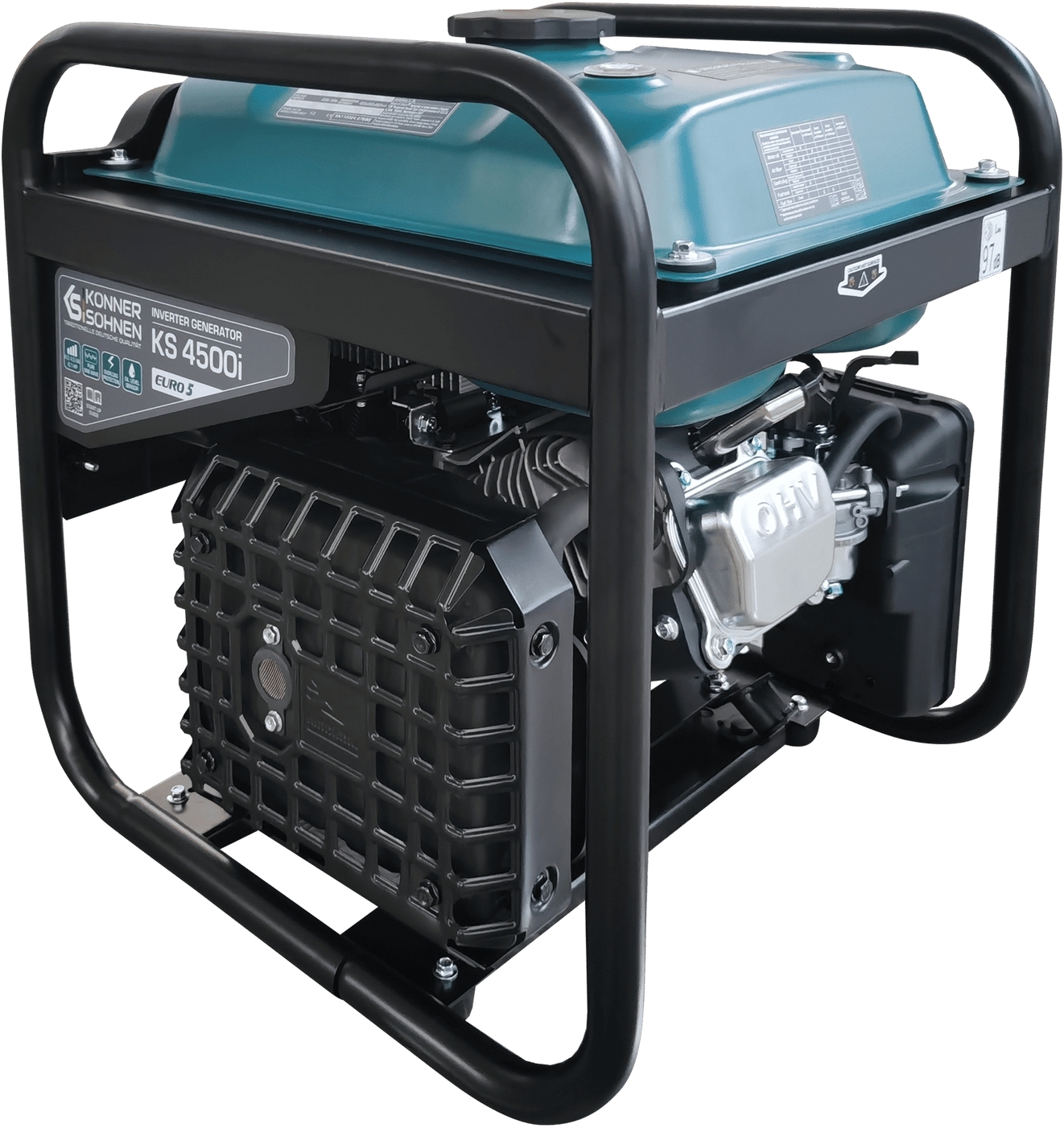 Генератор бензиновий інверторний Konner&amp;Sohnen KS 4500i, 230В, 4.5кВт (KS4500I)фото