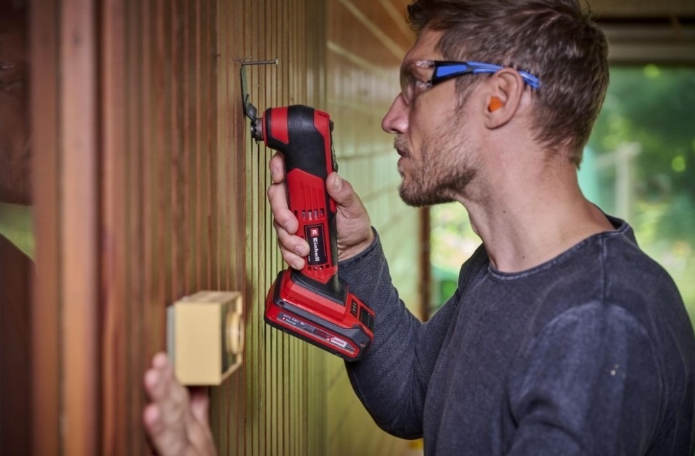 Многофункциональный инструмент аккумуляторный Einhell TE-MG 18/1 Li, PXC, 18В, (без АКБ и ЗУ), (4465195) фото 