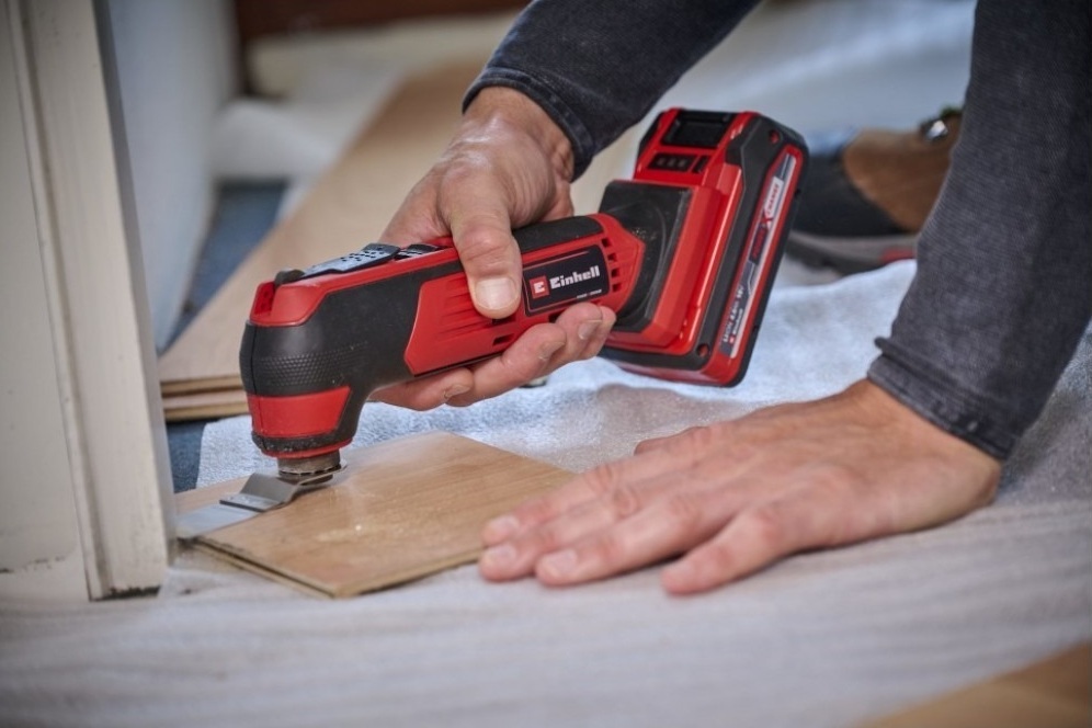 Многофункциональный инструмент аккумуляторный Einhell TE-MG 18/1 Li, PXC, 18В, (без АКБ и ЗУ), (4465195) фото 