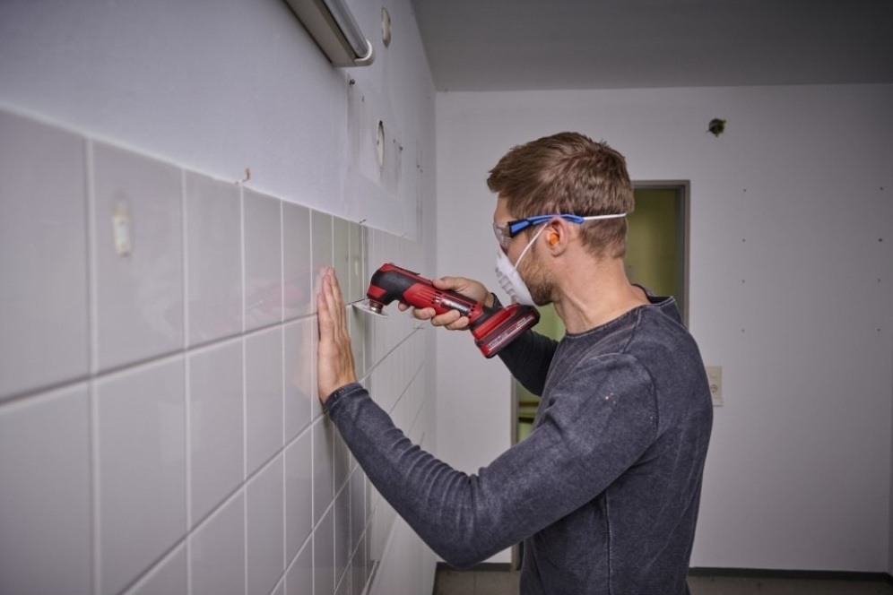 Многофункциональный инструмент аккумуляторный Einhell TE-MG 18/1 Li, PXC, 18В, (без АКБ и ЗУ), (4465195) фото 