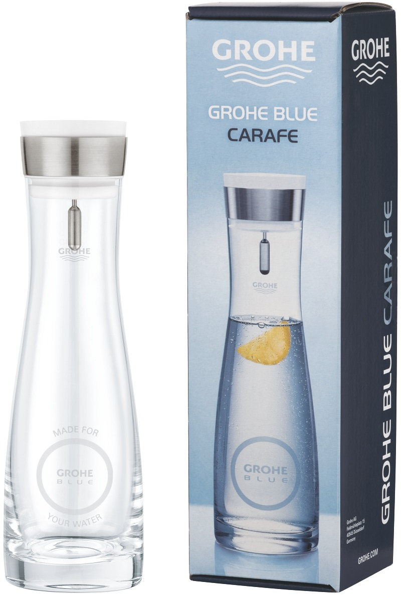 Скляний графин GROHE Blue, із кришкою (40405001)фото7