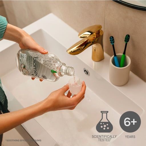 Ополаскиватель для полости рта Biomed Natural whitening 500 мл фото 4