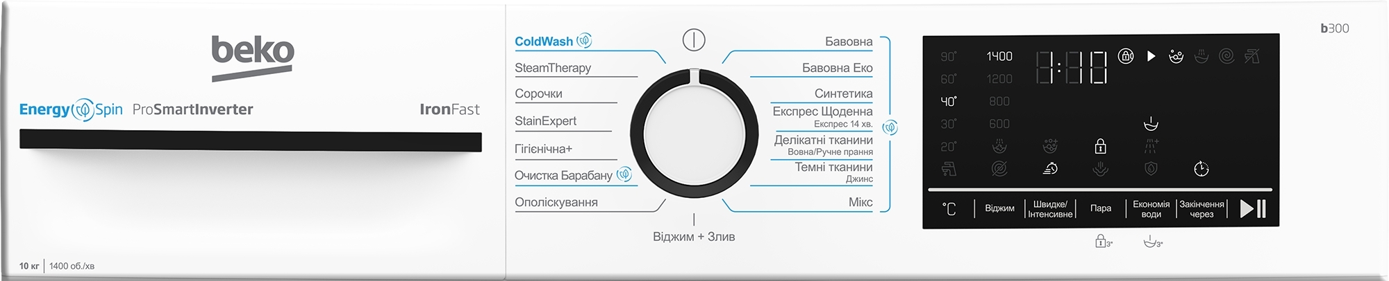 Стиральная машина Beko BM3WFU410435WB фото 7