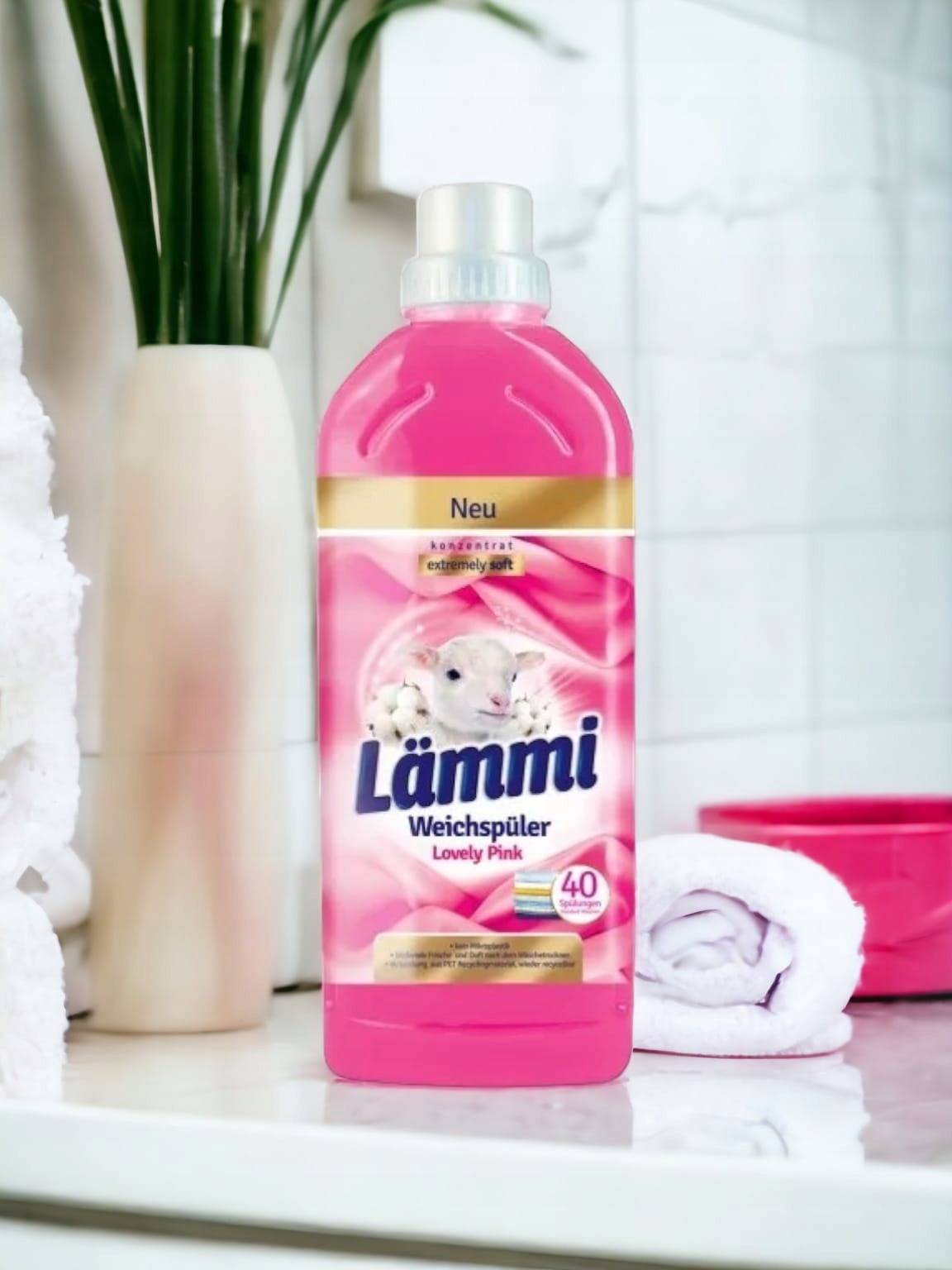 Кондиціонер для білизни Lammi Loveli Pink 1 лфото2