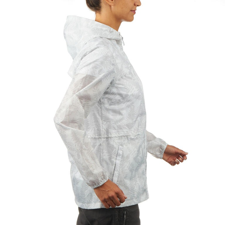 Дождевик женский Quechua NH100 8383702 XXS белый фото 