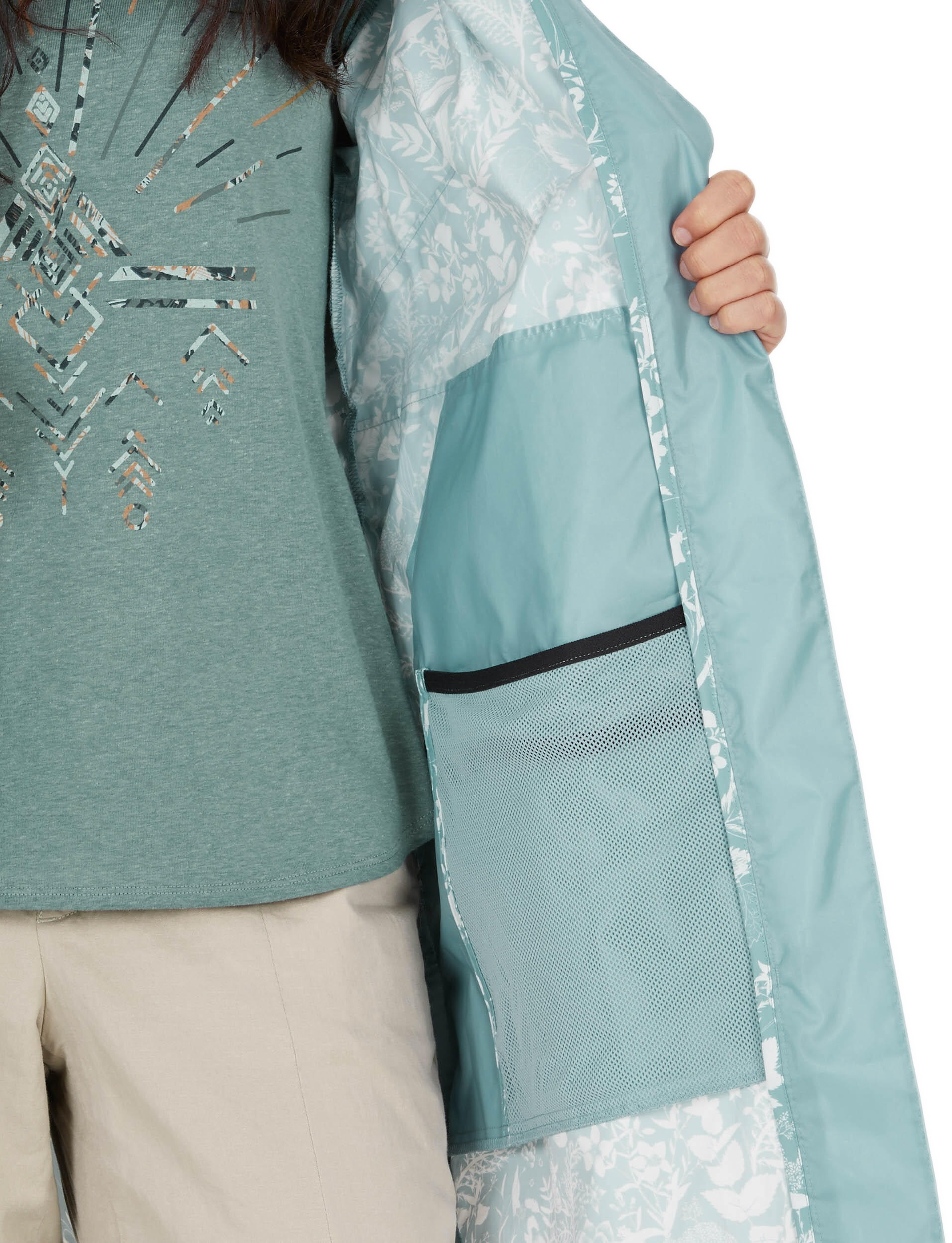 Дощовик жіночий Quechua Raincut 8844154 3XL синійфото