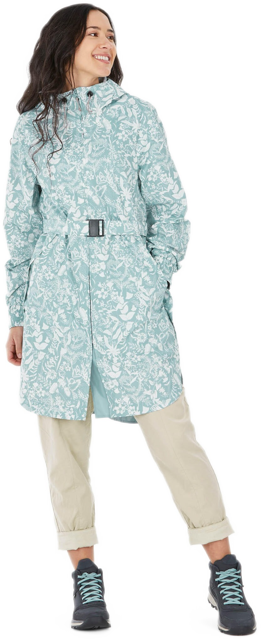 Дощовик жіночий Quechua Raincut 8844154 S синійфото