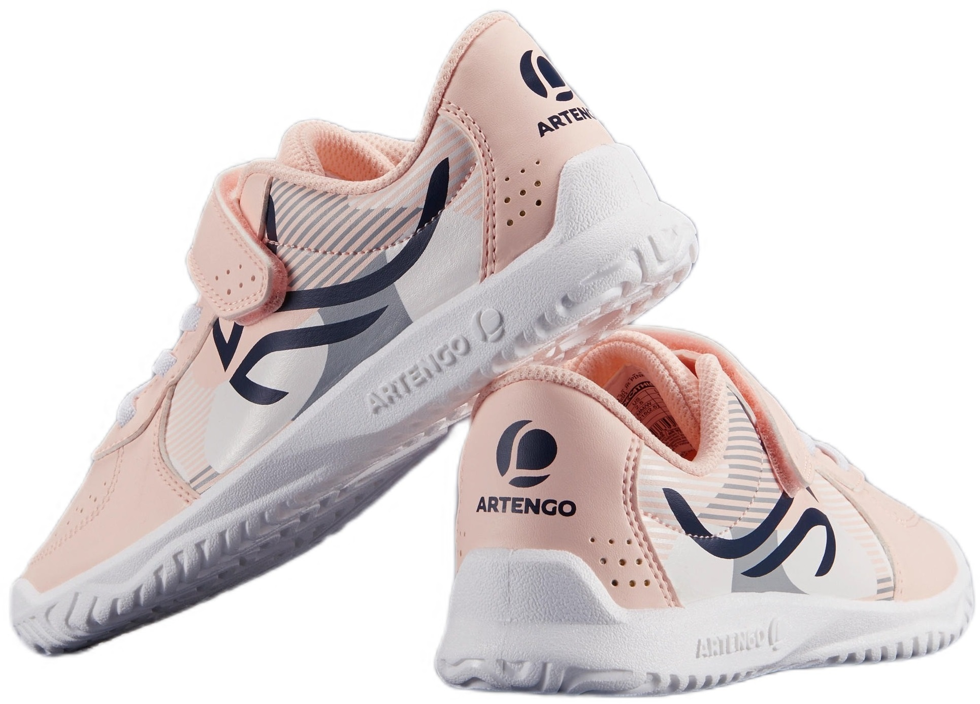 Кросівки дитячі для тенісу Decathlon TS130 8582147 37 рожеві фото5