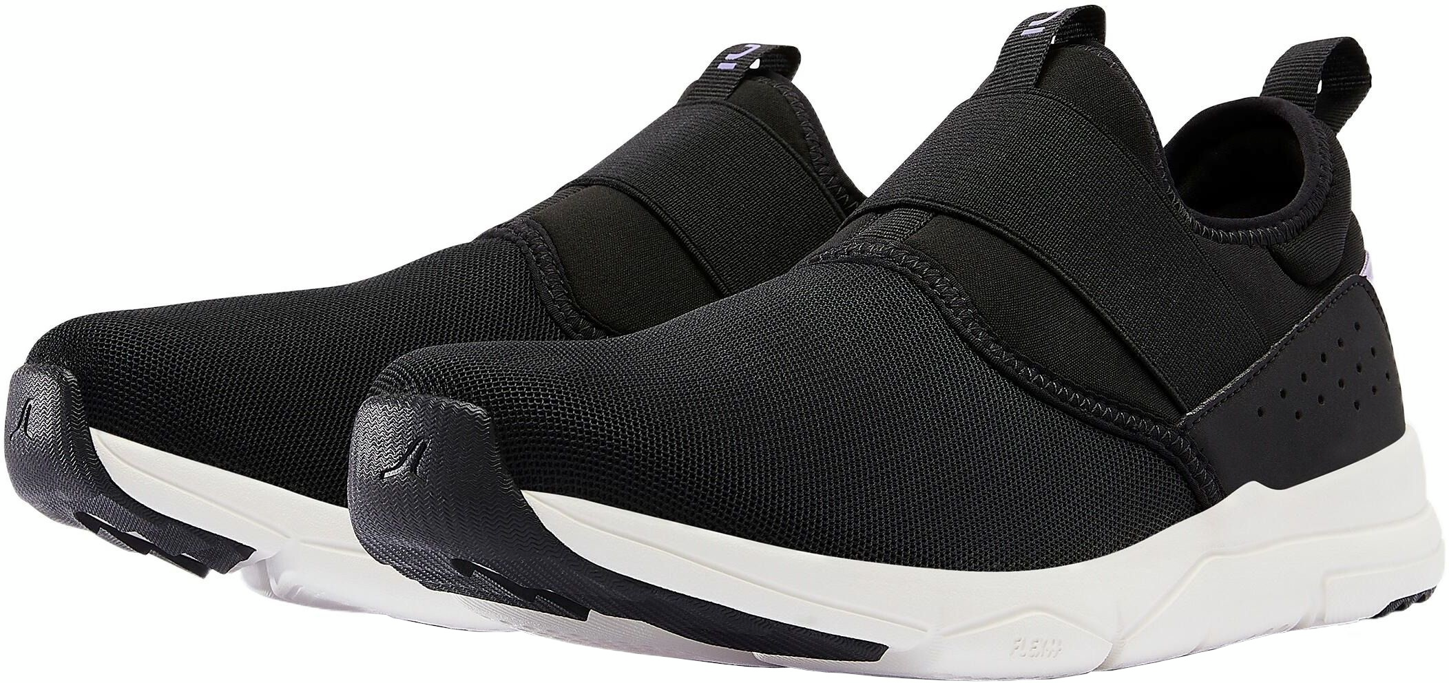 Кроссовки женские Decathlon PW 160 Slip-On 8774167 36 черные фото3