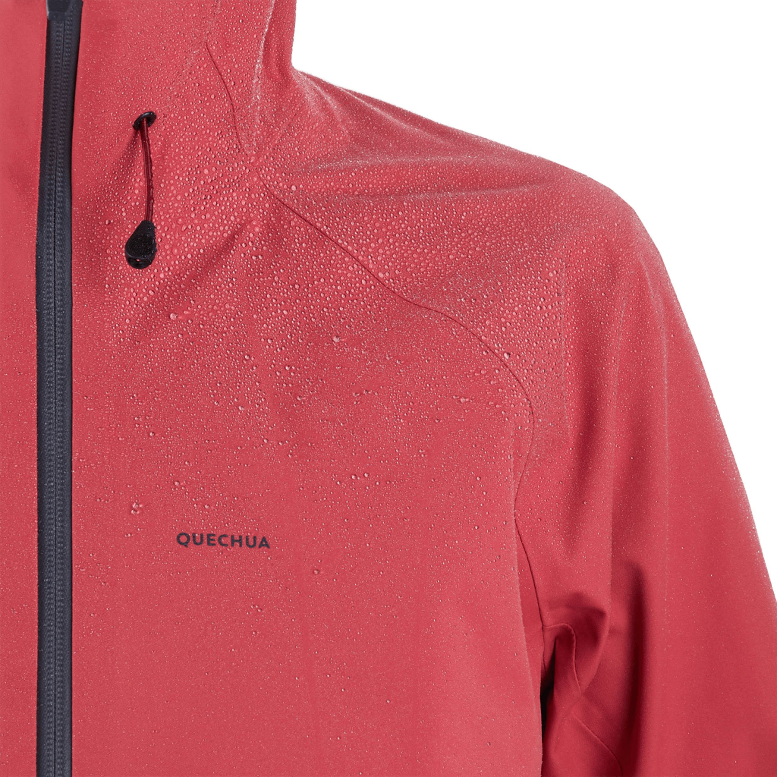 Куртка жіноча для гірського туризму Quechua MH500 8841101 3XL червонафото