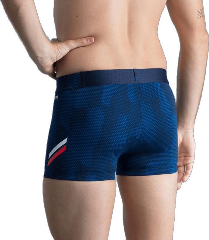 Плавки-боксеры Nabaiji 500 FITI ALL HARM 8732165 36 синий фото 2