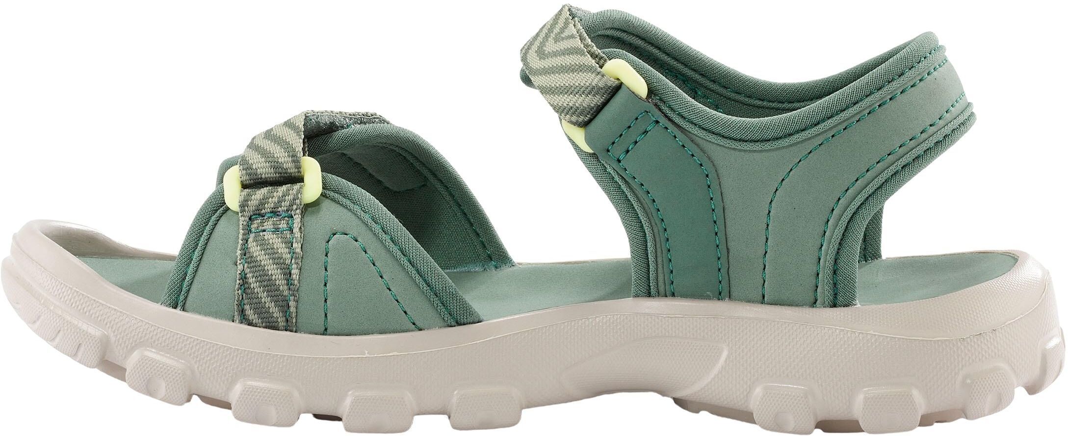Сандали детские для туризма Quechua 100 8881620 34/35 зеленый/бежевый фото 