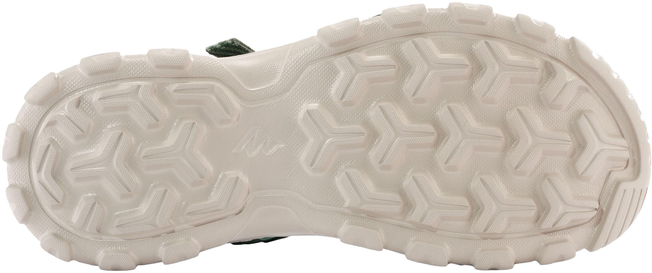 Сандали детские для туризма Quechua 100 8881620 36/37 зеленый/бежевый фото 